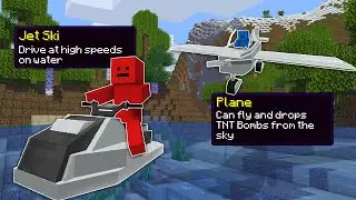 Minecraft Manhunt, But There's Vehicles...