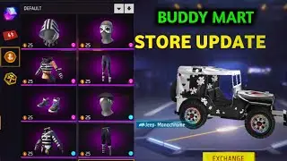BUDDY MART & FF TOKEN STORE UPDATE FREE FIRE 😍 |