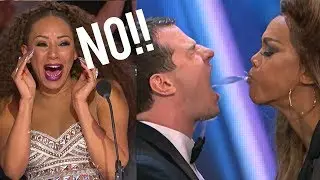 Human Fountains: Spit Water And Swap Spit With Tyra Banks on America's Got Talent 2018