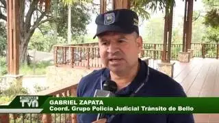 En lo corrido del 2016, se han presentado 40 casos de accidentalidad en las vías de Bello