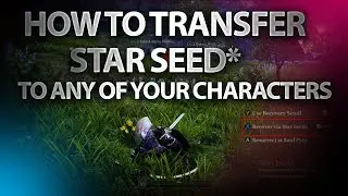 Bless Unleashed how to transfer star seed to your other character