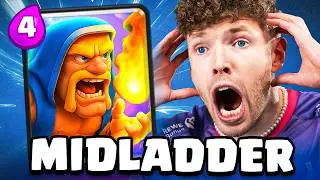 😱🤯NEUES MID-LADDER DECK ZERSTÖRT PROS! (Unglaublich) | Clash Royale Deutsch