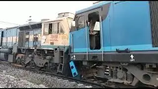 train collision in utter pradesh india #train