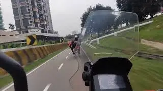 daily ride jalan motor federal pj to shah alam 22.8.24