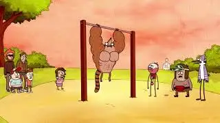Regular Show - Rigby Finally Does One Pull Up