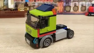 Сборка грузовика MAN TGX 18.440 Седельный тягач из Lego
