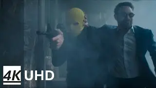 Daredevil vs bank robbers Part 2 | Daredevil Born Again 2025 | 4K UHD