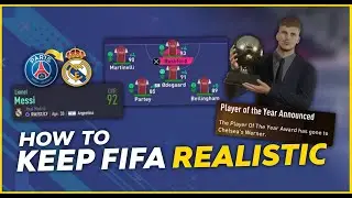 How I keep my FIFA Career Mode saves realistic!