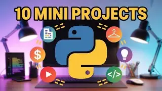 100 Python Project | 10 Smart Python Projects for Beginners 🚀 | Build Logic & Skills | Tuta Tech