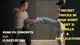Secret tricks in Iron Shirt 2 (how to take a body shot): Drills & Application by @kungfuronin