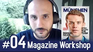 4# Full Magazine Workshop (Art Director Job) - P4# Cover Title and Creating the Magazine