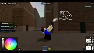 кто то реп читал кто рисовал граффити (roblox)