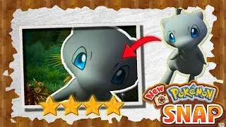 [TRICK] WHERE to find Mew & HOW to get photos of Mew 1 to 4 STARS 🌟 New Pokémon Snap Guide