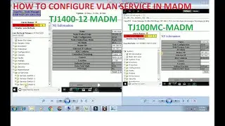 HOW TO  CONFIGURE VLAN SERVICE IN  TJ1400 AND TJ100MC