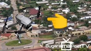 Bugarama | Drone Irahasesekaye Murwego Rwo gukurikiza Ingamba zirwanya Covid-19