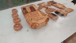 Amazing WOODWORKING Car