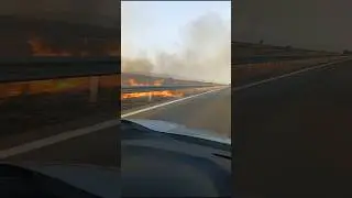🔴حريق في شمال المغرب بسبب كثرة الحرارة