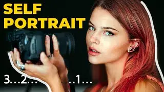 Creative Self Portrait Photoshoot