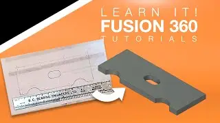 Autodesk Fusion 360 - Create a Part from a Drawing - Short Tutorials (2024)