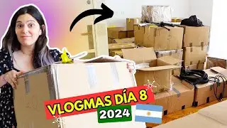 OPENING the 50 BOXES ⭐️ DAY 8 VLOGMAS