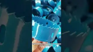 How the hole saw is used and what the material consists of