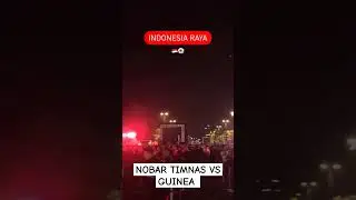 Nobar timnas Indonesia vs Guinea #football #timnasindonesia