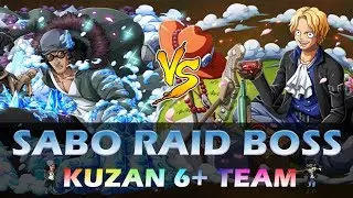 [OPTC] Sabo 60 Stamina (1:58) - Double Legend Kuzan 6+