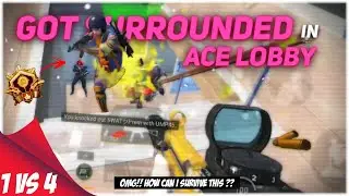 HARDCORE LOWEND DEVICE PLAYER IN ACE LOBBY!! PUBG Mobile