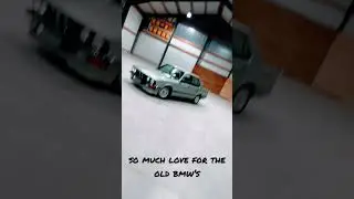 SO MUCH LOVE FOR THE OLD BMW‘s 🖤 