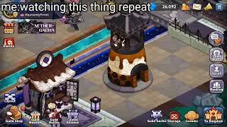 me:watching this thing repeat || Cookie run: kingdom || Headphone warning at 0:30