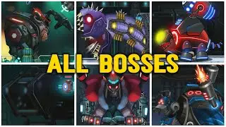 Alpha Guns 2 - All Bosses Of Mission (1-1 To 1-5)