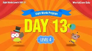 Sight Words 100 Level 4. Day.13 수정 ( Full Movies ) 영어학습프로그램