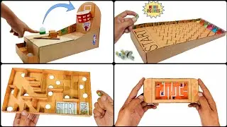 TOP 4 AMAZING Cardboard Games Compilation