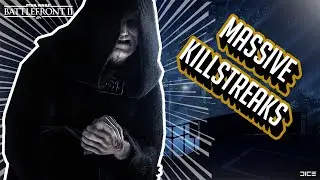 Palpatine 200IQ CRAZY Gameplay - Star Wars Battlefront 2 - Hero's Vs Villain's