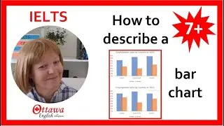 IELTS Academic Writing | How to describe a Bar Chart | Sample Answer and Advanced strategies