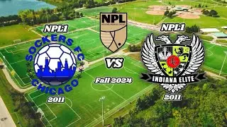 Fall 2024: Sockers FC Chicago 2011 vs Indiana Elite FC 2011 (NPL1)