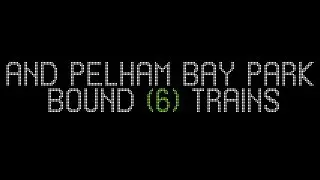 ᴴᴰ MTA Station Announcements: Uptown ④ 4 and ⑥ 6 trains running express