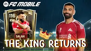 Mohamed Salah 111 Review 👑 RW & RM with No OVR Drop | EA FC Mobile