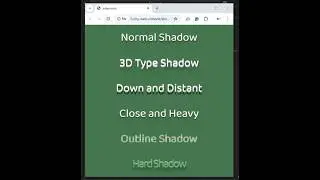 Easy CSS Text Shadow Effects in 60 Seconds