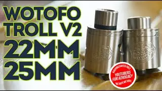 Wotofo Troll V2 22mm ~ 25mm