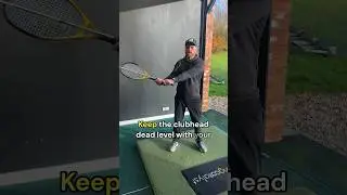 Try using a tennis racket, to improve your golf…WHAT?! 🎾🤯 #golf #golfswing #golftechnique #golfer