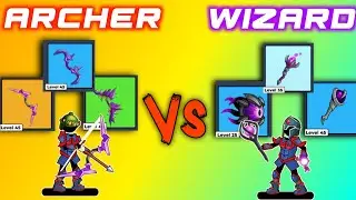 Archer Vs Wizard Epic Battle • Battle Of Heros In The Archers 2