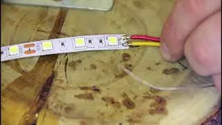 How to connect an LED - How to connect an LED to a power supply adapter