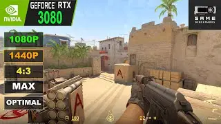 RTX 3080 | Counter Strike 2 | 1080P, 1440P, 4:3 Low, Max & Optimal Settings