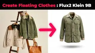 Create Invisible Clothing Using Flux2 Klein 9B | 3D Ghost Mannequin Effect ComfyUI Tutorial