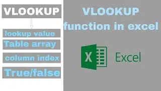 How to use VLOOKUP formula in MS excel !! 2024