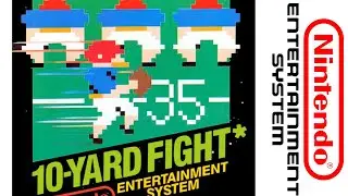 10 Yard Fight NES Gameplay