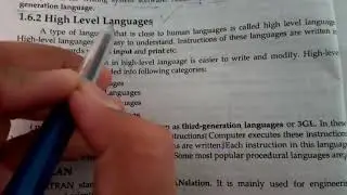 High level languages, Fortran language , Basic language , Cobol language , Pascal , C language in CS