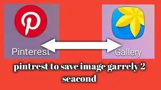 Pinterest se images kaise download krein l how to download Pinterest image in gallery