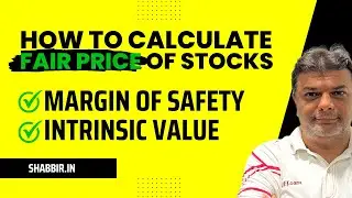 Calculate Fair Price of Stocks with Google Sheet